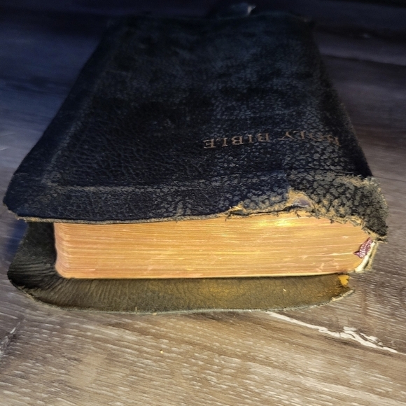 Holy Bible Concordance Collins Authorized KJV 1959 Black Leather Great‎ … - Picture 3 of 16